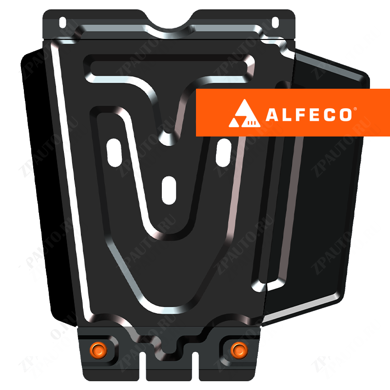 Защита  КПП Toyota Fortuner 2011-2015 (AN50,AN60) V-2,5;2,7 , ALFeco, сталь 2мм, арт. ALF2492st-1