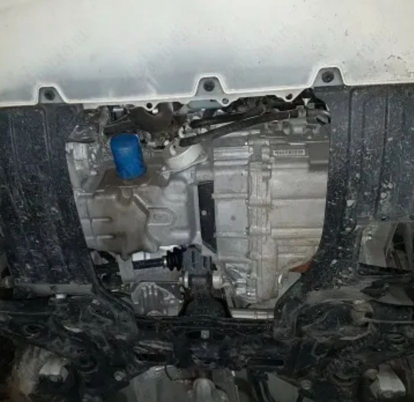 Защита  картера и КПП Honda Freed 2008-2016 V-all FWD , ALFeco, алюминий 4мм, арт. ALF0914al-1