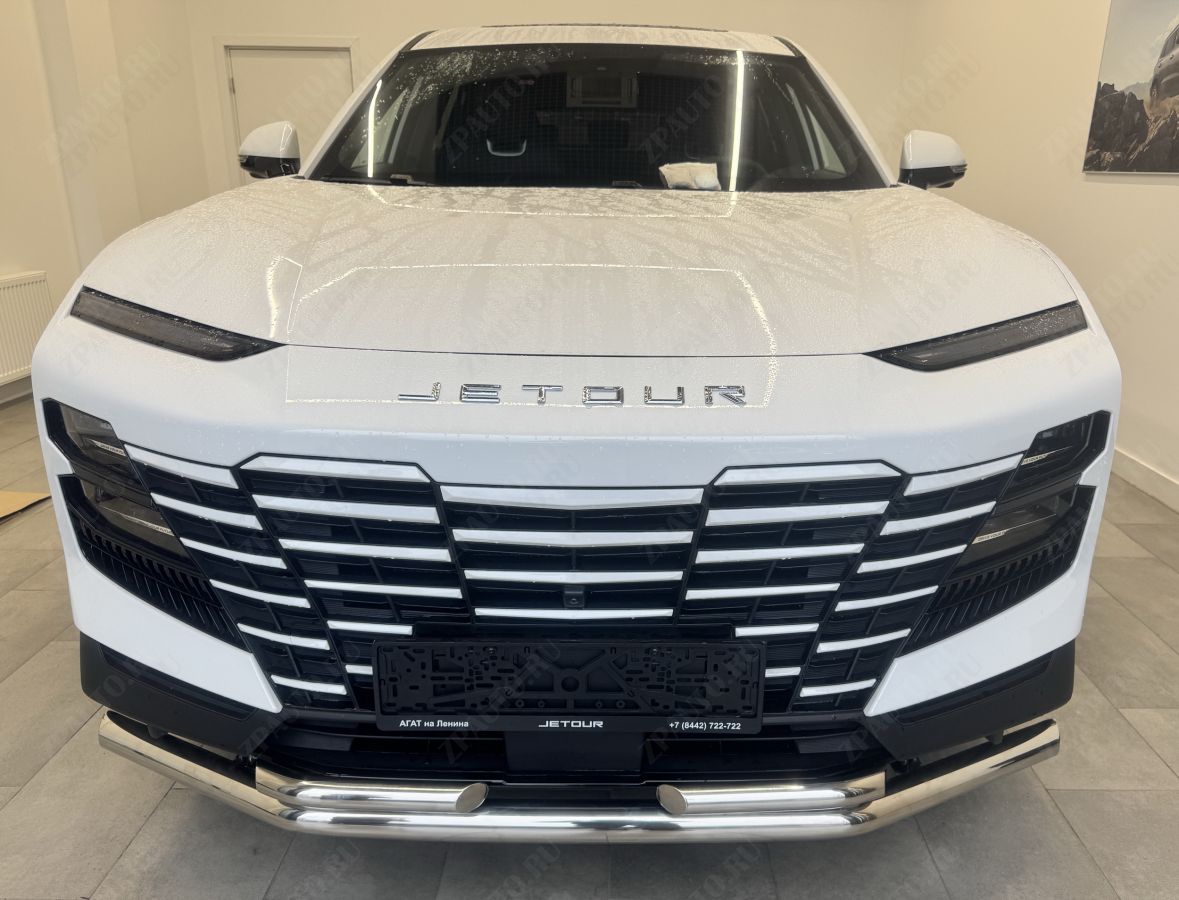 Защита переднего бампера двойная для автомобиля JETOUR Dashing 2022 арт. JET.DS.22.03