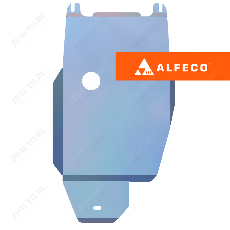 Защита  АКПП Subaru Forester V (SK) 2018- V-all , ALFeco, алюминий 4мм, арт. ALF2241al-1