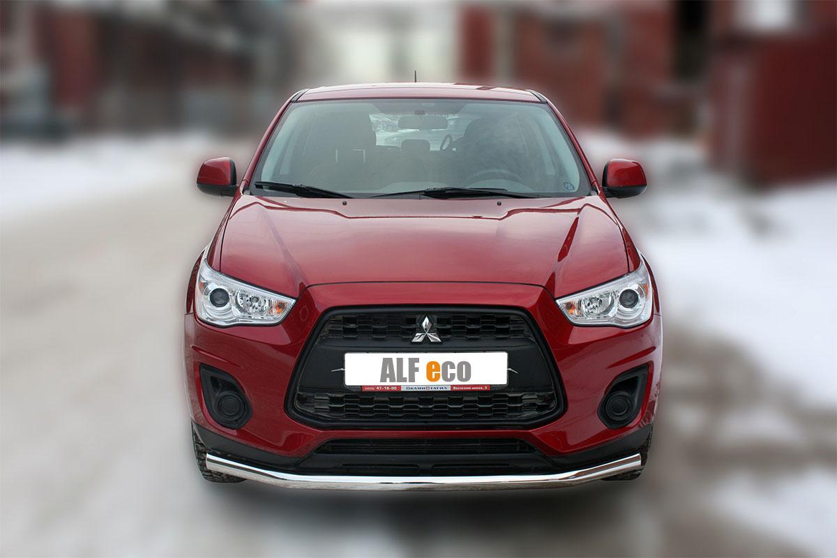 Защита передняя D 60,3 для Mitsubishi ASX(Мицубиси АСХ), ALFeco арт. ASX-13.02