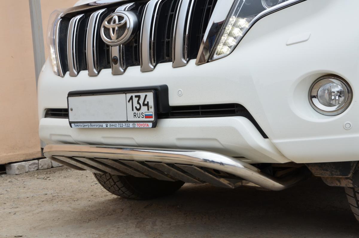 Дуга с защитой картера d53 для Toyota Land Cruiser Prado 150 2014, TLCP150.14.95, Россия