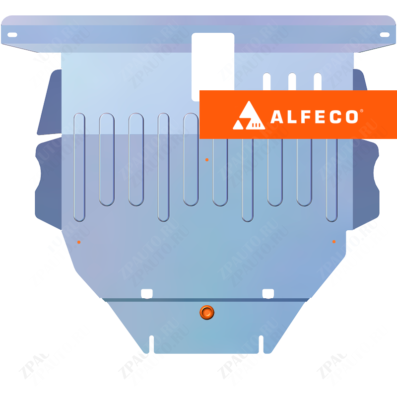 Toyota Corolla Fielder  (E140) 2007-2012 V-1,5 FWD защита картера и КПП, ALFeco, алюминий, 4 мм, арт. ALF2406al-5