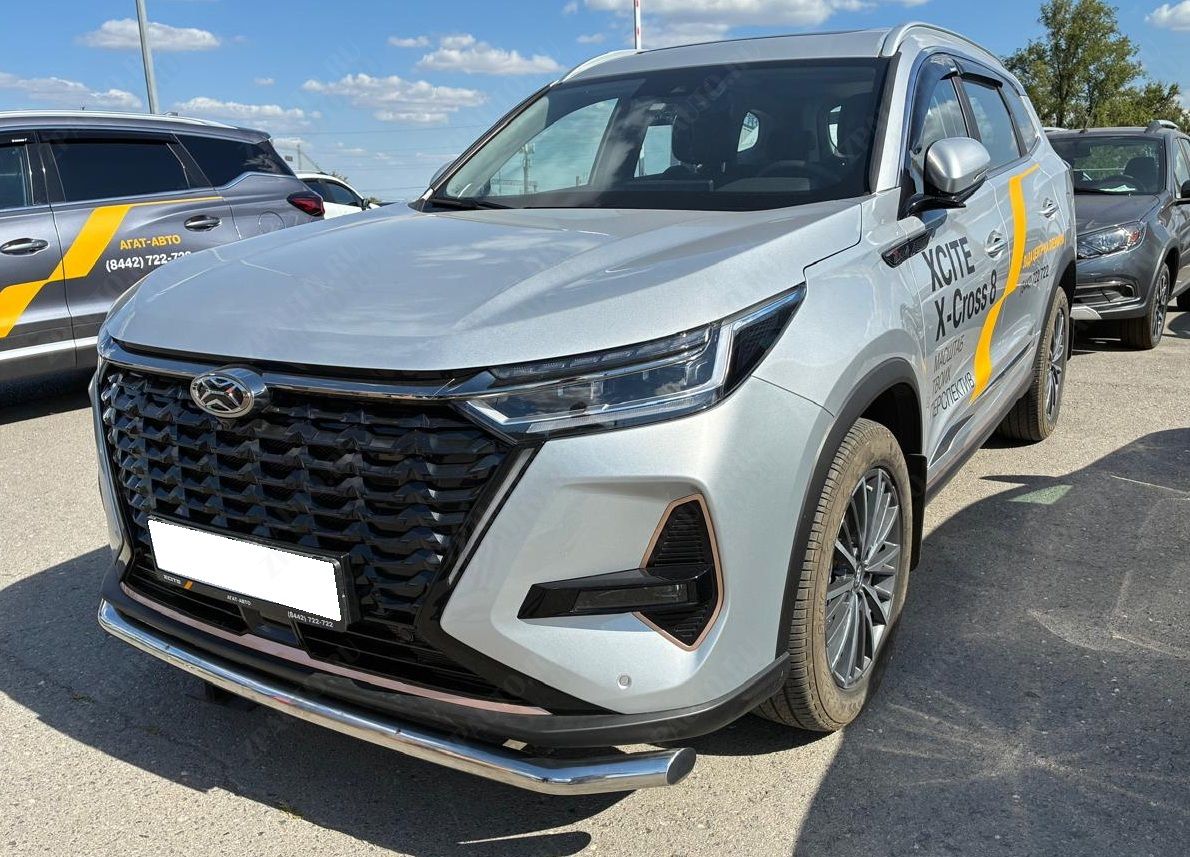 Защита переднего бампера  для автомобиля XCITE X-Cross 8 2025 арт. XCX-CR.8.25.01