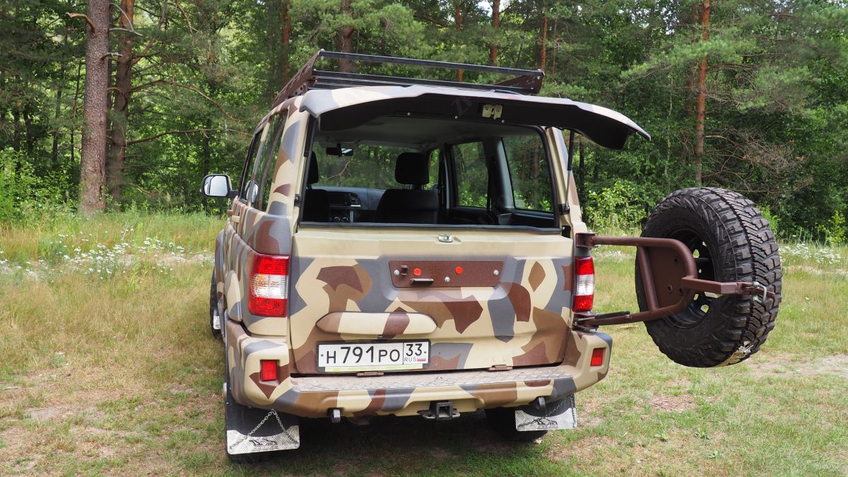 ABC.UAZ.RD.38.01 ДВЕРЬ ЗАДНЯЯ С ОРГАНАЙЗЕРОМ 2 ЧАСТИ UAZ ПАТРИОТ 2005- (КОМПЛЕКТ, 2 ЧАСТИ),(ПОЛНАЯ КОМПЛЕКТАЦИЯ)