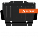 Oting Paladin 2023- V-2,0 4WD защита картера и редуктора переднего моста, ALFeco, сталь, 2 мм, арт. ALF7202st