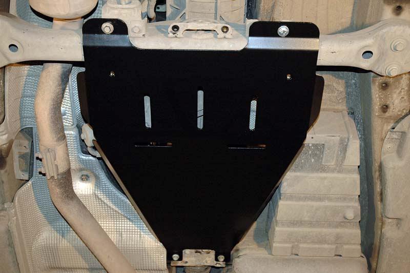 Защита КПП и РК для PORSCHE Cayenne Turbo  2002 - 2010, V-4.5, Sheriff, сталь 2,5 мм, арт. 35.1549