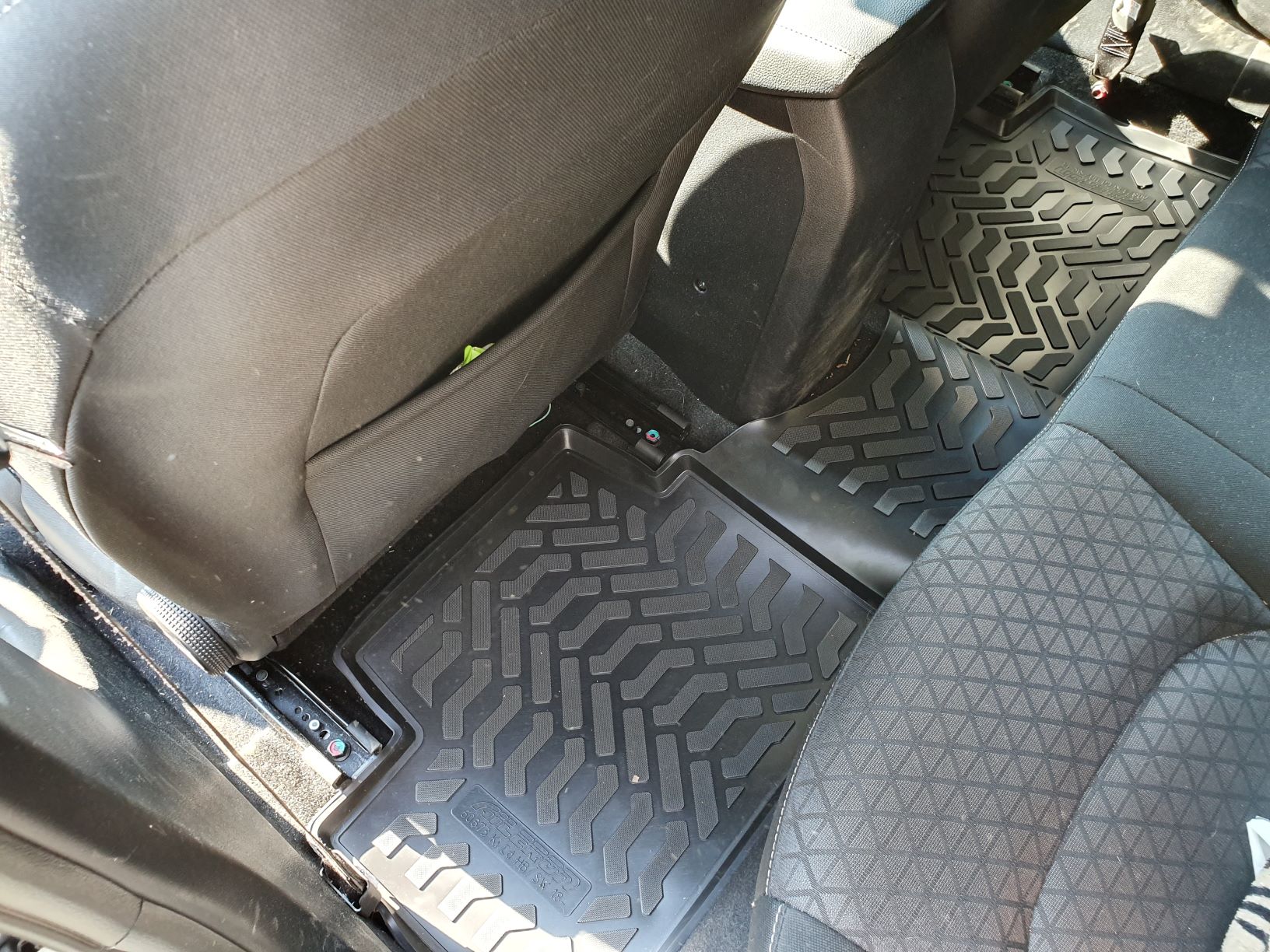 Ковры модельные (высокий борт) для Kia Ceed HB/SW/Proceed (2018-) (3D с подпятником), Элерон, арт. 60873