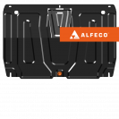 Jetour X70  2024- V-1,5  6DCT FWD защита картера и КПП, ALFeco, сталь, 1.5 мм, арт. ALF7001st-3