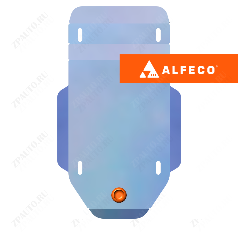 Защита  редуктора заднего моста Subaru Forester IV (SJ) 2012-2018 V-2,0 , ALFeco, алюминий 4мм, арт. ALF2237al