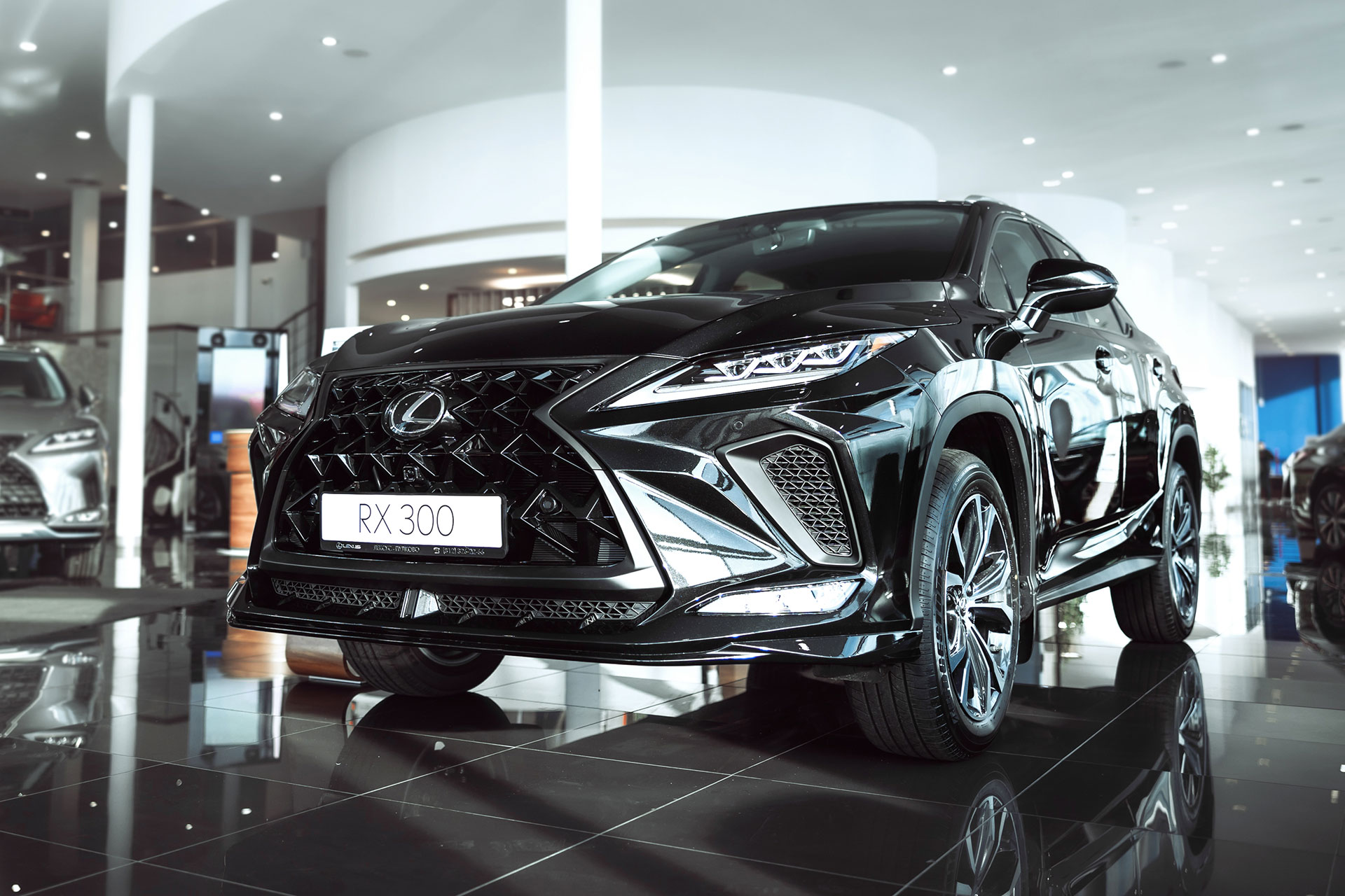 Комплект бамперов в сборе для Lexus RX (AL20) 2019-2022, MTR, арт. MTR-AL20-200541