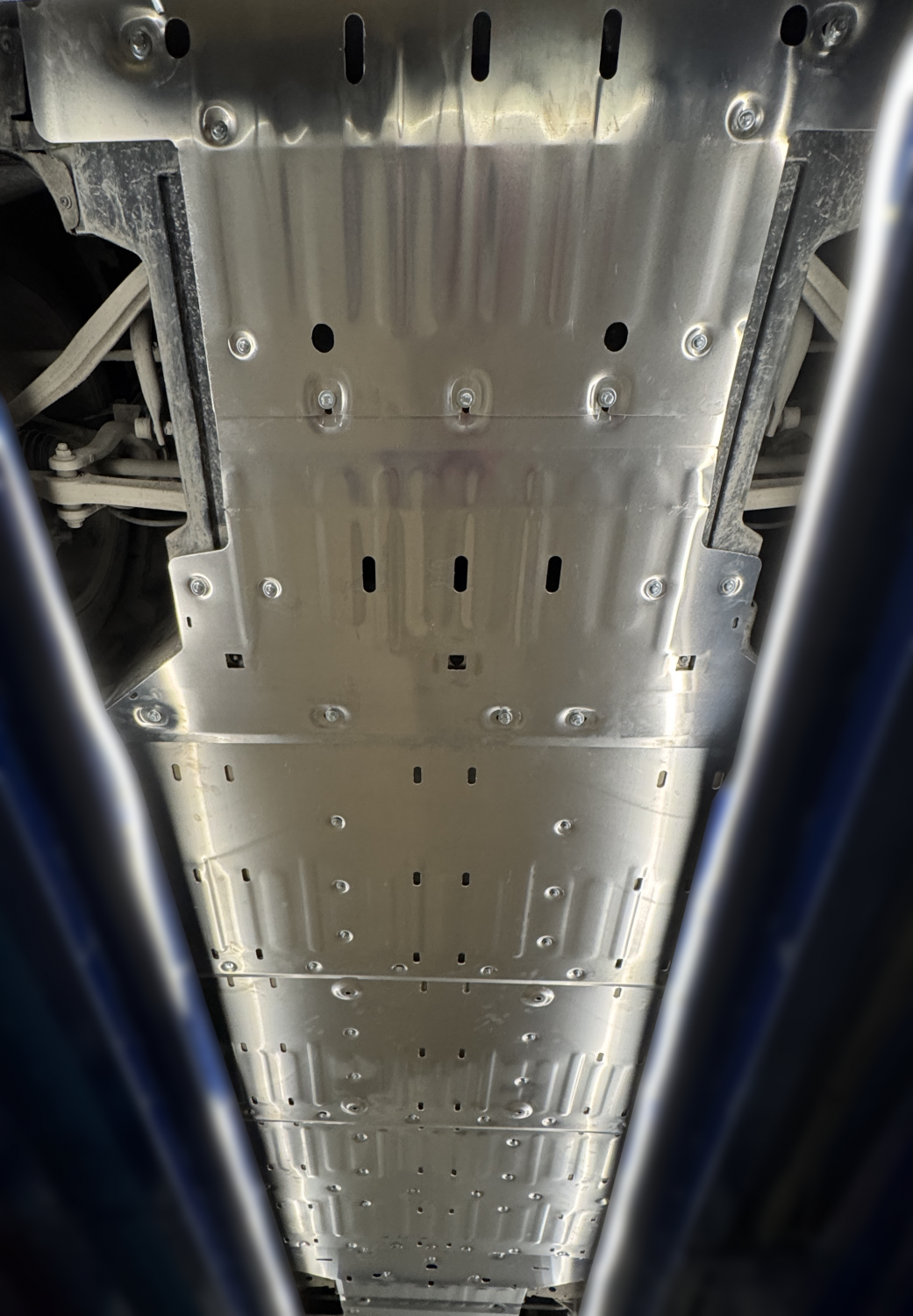 Avatr 12 2023-  4WD защита АКБ (3 части), ALFeco, алюминий, 3 мм, арт. ALF7302al