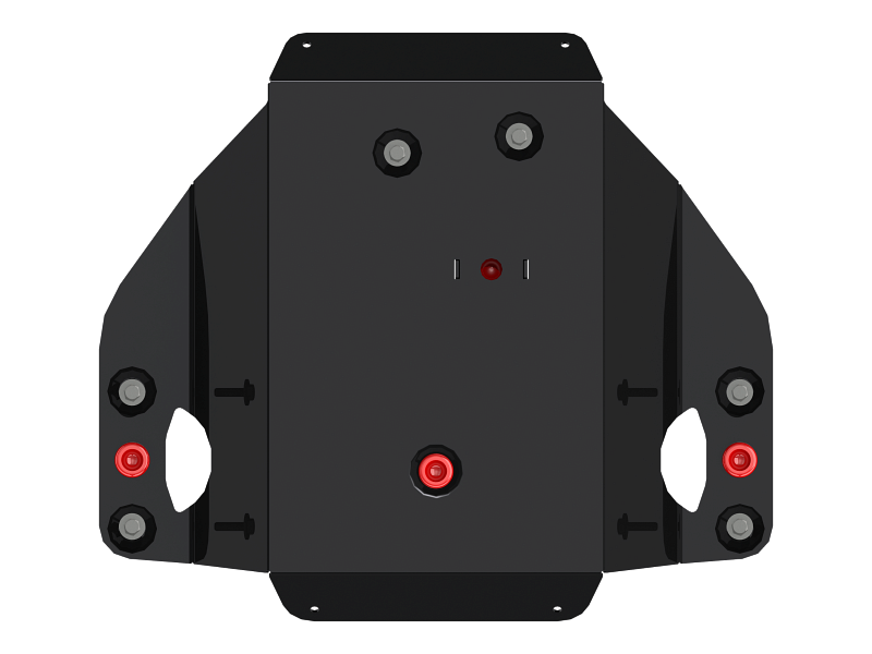 Защита редуктора для VOLKSWAGEN Crafter  2017 -, V-2,0TDI MT AWD, Sheriff, сталь 3 мм, арт. 26.4445