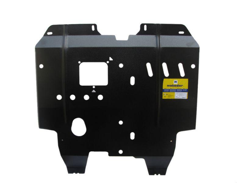 Защита двигателя, кпп стальная Motodor для Chery CrossEastar (B-14) 2006- (2 мм, сталь), 09010