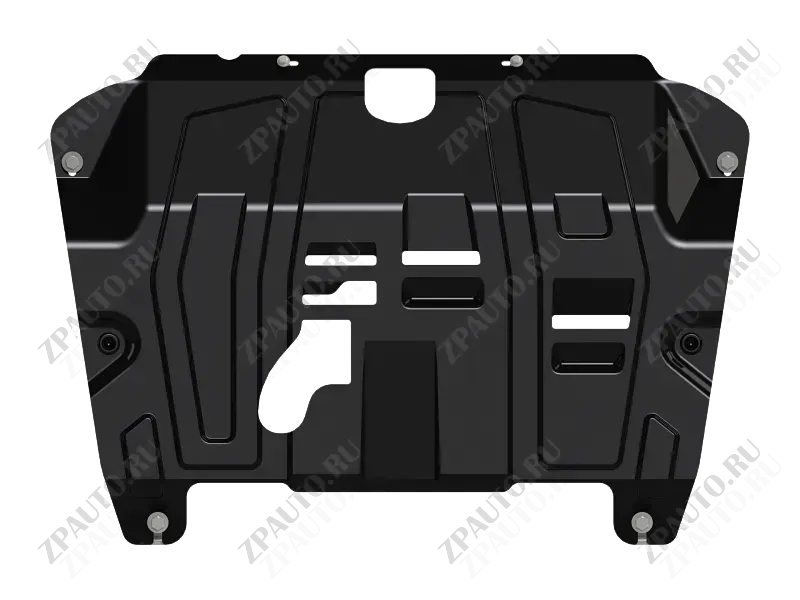 Защита картера и КПП для TOYOTA Highlander  2000 - V-2,4; 3,0, Sheriff, сталь 2,0 мм, арт. 24.2057 Toyota