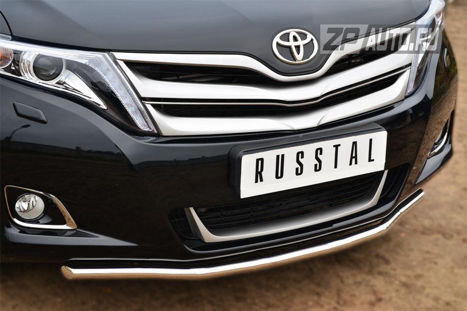 Защита переднего бампера d42 для Toyota Venza 2013, Slitkoff TVZ-001475