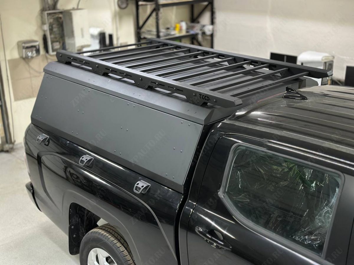 Экспедиционный багажник на крышу кунга Black Foton Tunland G7 2.0 Diesel АКПП 4WD 2024 арт. FOTTUNG724-31BL