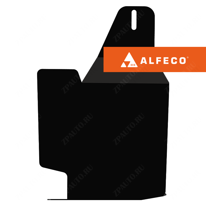 Chery Tiggo 7 Pro MAX 2022- V-1,6 DCT  боковой пыльник от грязи моторного отсека КПП, ALFeco, сталь, 2 мм, арт. ALF0223st-5