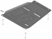 Защита стальная Мотодор (Коробка переключения передач), 2 мм,  KGM Rexton  2023- арт. 72806