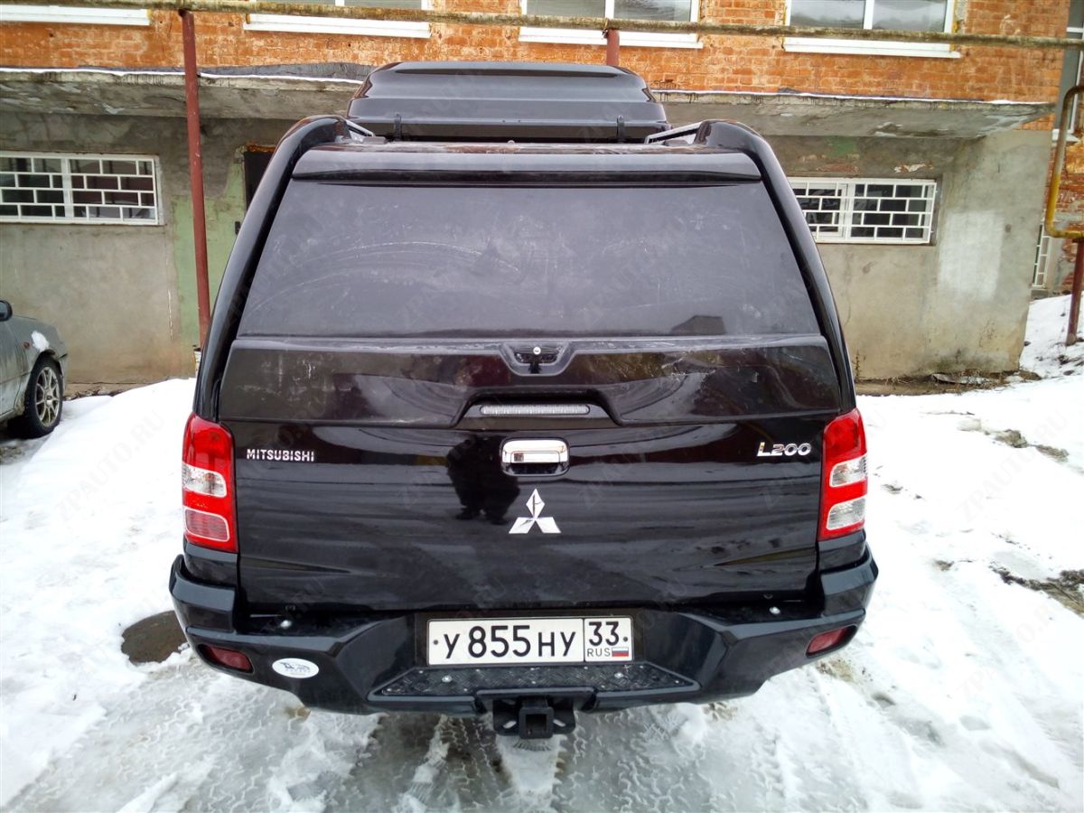 ABC.MCCL200.BR.06B КРЫШКА (КУНГ) КУЗОВА ДЛЯ MITSUBISHI L200 (ДВОЙНАЯ КАБИНА) (2015-2019)/FIAT FULLBACK (ДВОЙНАЯ КАБИНА) (2016-) (1 ДВЕРЬ) (ЧЁРНАЯ)