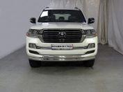 Защита передняя нижняя (двойная) 76,1/75 мм для автомобиля Toyota Land Cruiser 200 EXCALIBUR 2017-, TCC Тюнинг TOYLC200EXCAL17-05