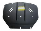 Защита радиатора стальная Motodor для BMW 3er Е46 2001-2005 (2 мм, сталь), 00215