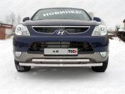 Защита передняя нижняя 60,3/42,4мм для автомобиля Hyundai ix55 2009-2013, TCC Тюнинг HYUNIX55-02