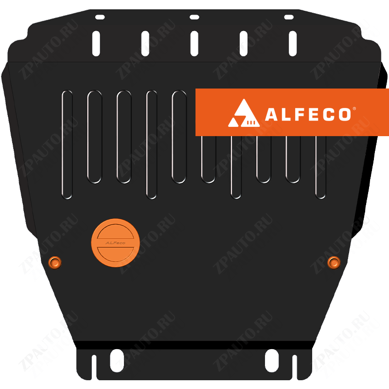 Защита  картера и КПП Ford Transit Connect 2004-2014 V-1,6; 1,8; 2,0; 1,8D , ALFeco, сталь 2мм, арт. ALF0720st