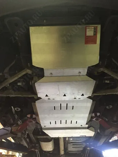 Защита КПП и РК для CHEVROLET Tahoe  2014 - 2021 V-6,2 AT 4WD, Sheriff, алюминий 5 мм, арт. 04.2836 V3