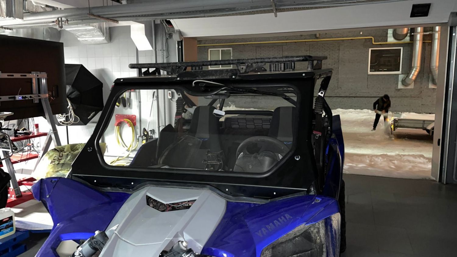 Лобовое стекло для YAMAHA YXZ 1000 2019-, алюминий 3 мм, STORM, арт. MP 0658