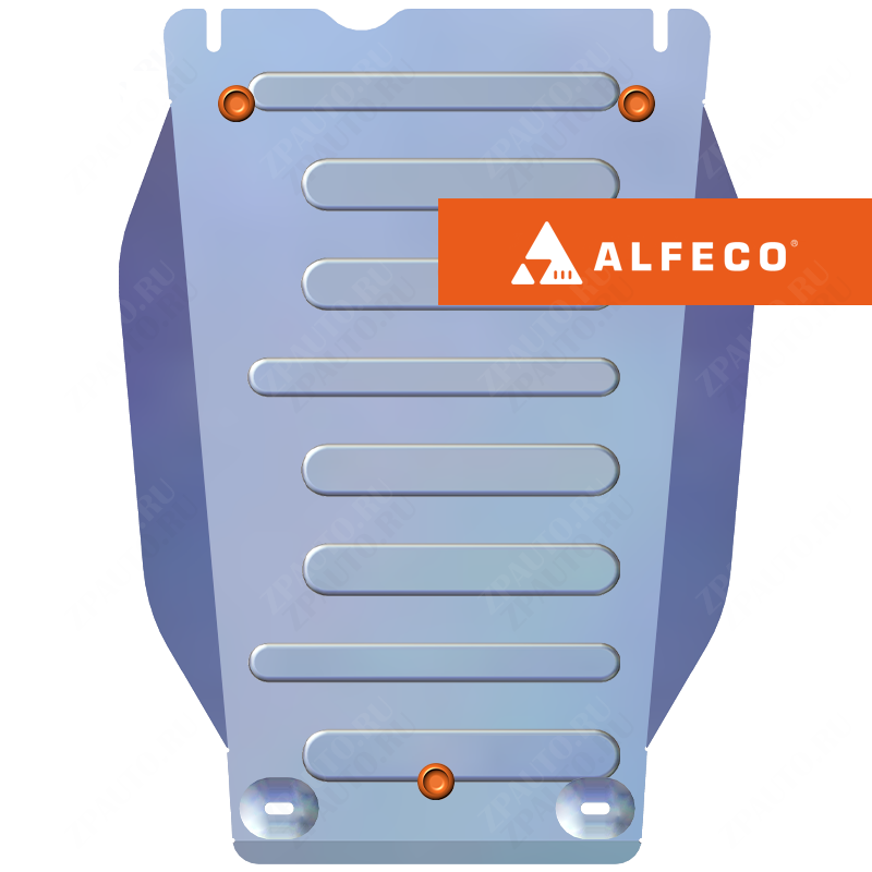 Защита  КПП Isuzu D-Max 2012-2020 V-all , ALFeco, алюминий 4мм, арт. ALF6003al