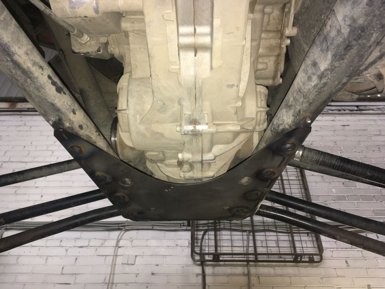 Усилитель задней части рамы для CAN-AM Maverick X3 2017-, сталь 3 мм, STORM, арт. MP 0493