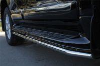 Защита порогов d42 (рестайлинг 2014) для Toyota Land Cruiser 200 2012, Slitkoff TLCT-002003