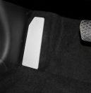Накладка площадки левой ноги (лист алюминий 4мм) для автомобиля Chery Tiggo 8 pro 2021 TCC Тюнинг арт. CHERTIG8P21-01