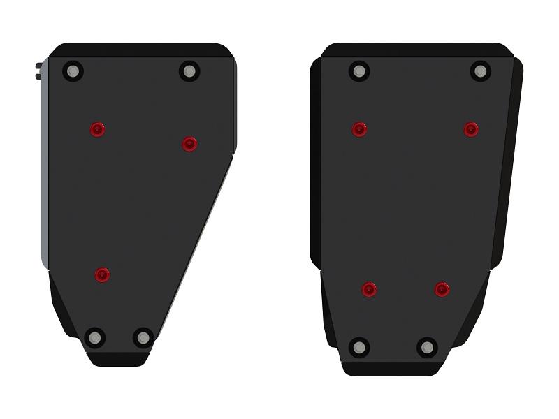 Защита топл. бака для VOLKSWAGEN Tiguan  2017 -, V-1,4; 2,0 MT/АТ; 2,0TD АТ 4WD, Sheriff, сталь 2,5 мм, арт. 26.3731