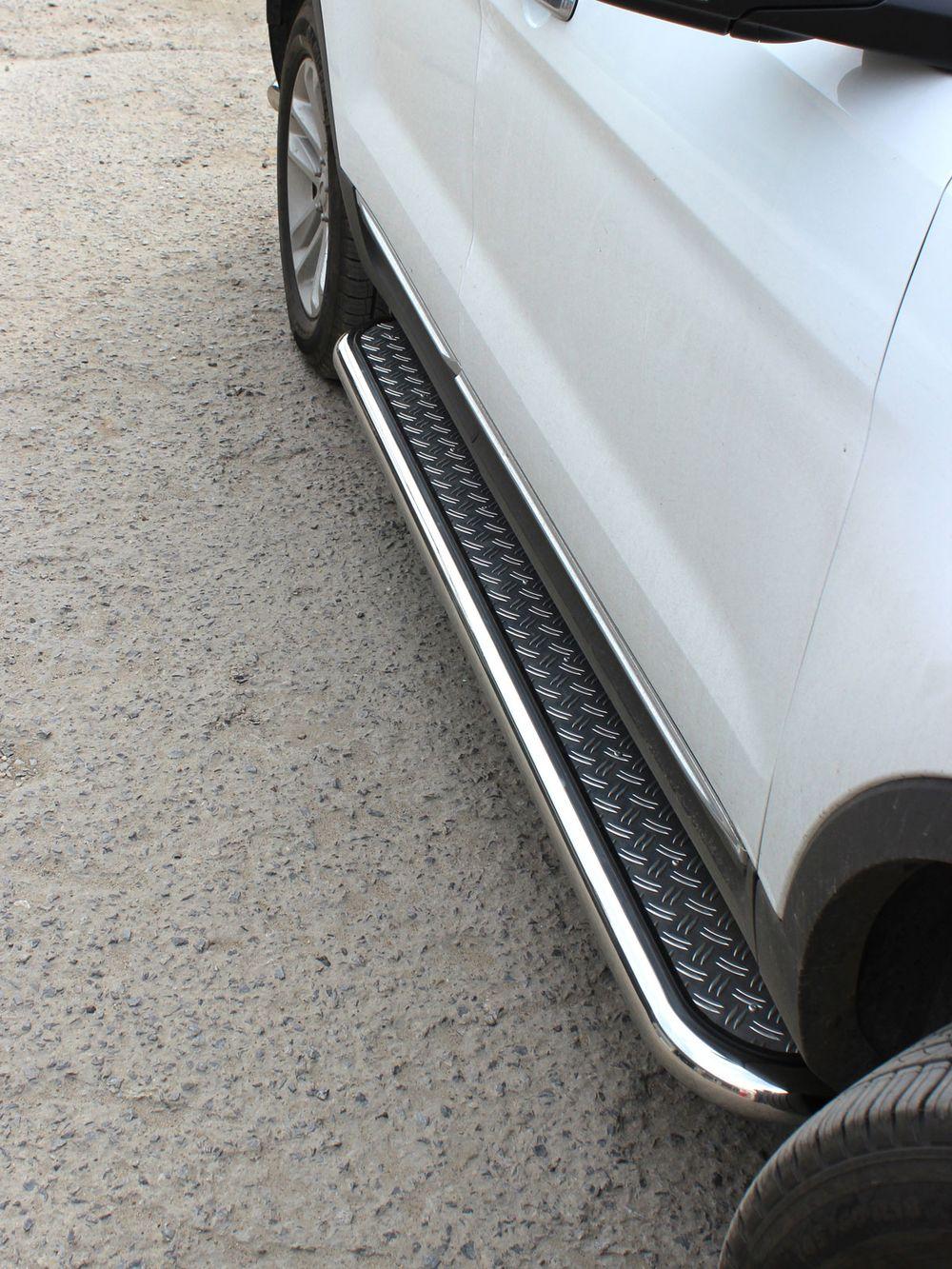 Пороги лист d-60 для Ford Explorer 2010, Технотек FE2013_2