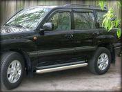 Пороги лист d-100.6 для автомобиля Toyota Land Cruiser 200 2012-2013г.в., Технотек, арт. LCN2012_6