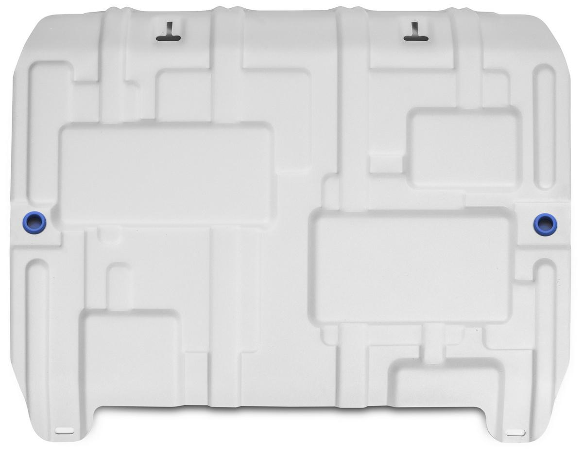 Защита картера и КПП Rival для Haval F7 2019-н.в., штампованная, алюминий 3 мм, с крепежом, 333.9417.1