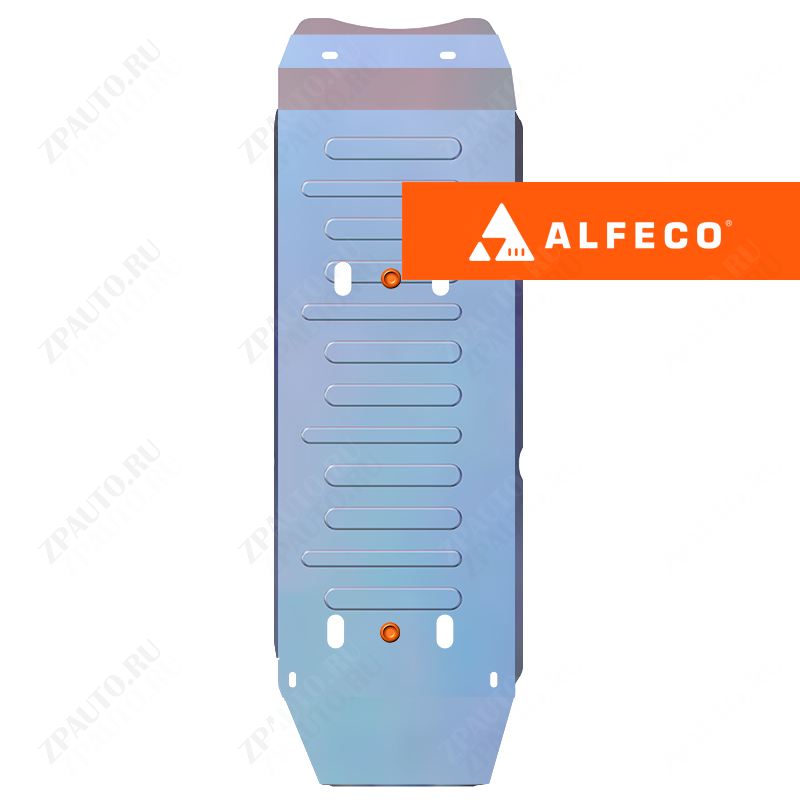 Защита  топливного бака Toyota Hilux (AN20;AN30) 2011-2015 V-all , ALFeco, алюминий 4мм, арт. ALF2489al