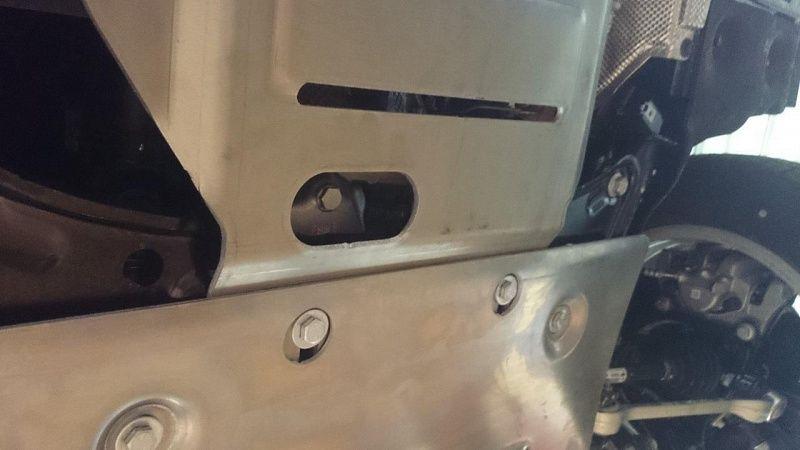 Защита картера для BMW X 3  2014 - 2016, V-2,0 АТ 4 wd, Sheriff, алюминий 4 мм, арт. 03.2971