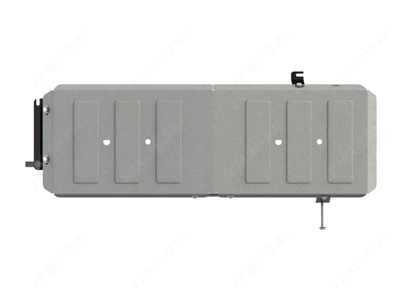 Защита топл. бака для SSANG  YONG Rexton  2018 -, V-2,2D, 2,0 AT, MT  AWD; RWD  , Sheriff, алюминий 4 мм, арт. 29.3921 V2