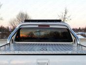 Защита кузова со светодиодной фарой 76,1 мм (на крышку) для автомобиля Volkswagen Amarok 2016-, TCC Тюнинг VWAMAR17-11