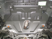 Защита  картера и КПП для Chevrolet Aveo T300 2011-2015  V-all , ALFeco, сталь 2мм, арт. ALF0315st