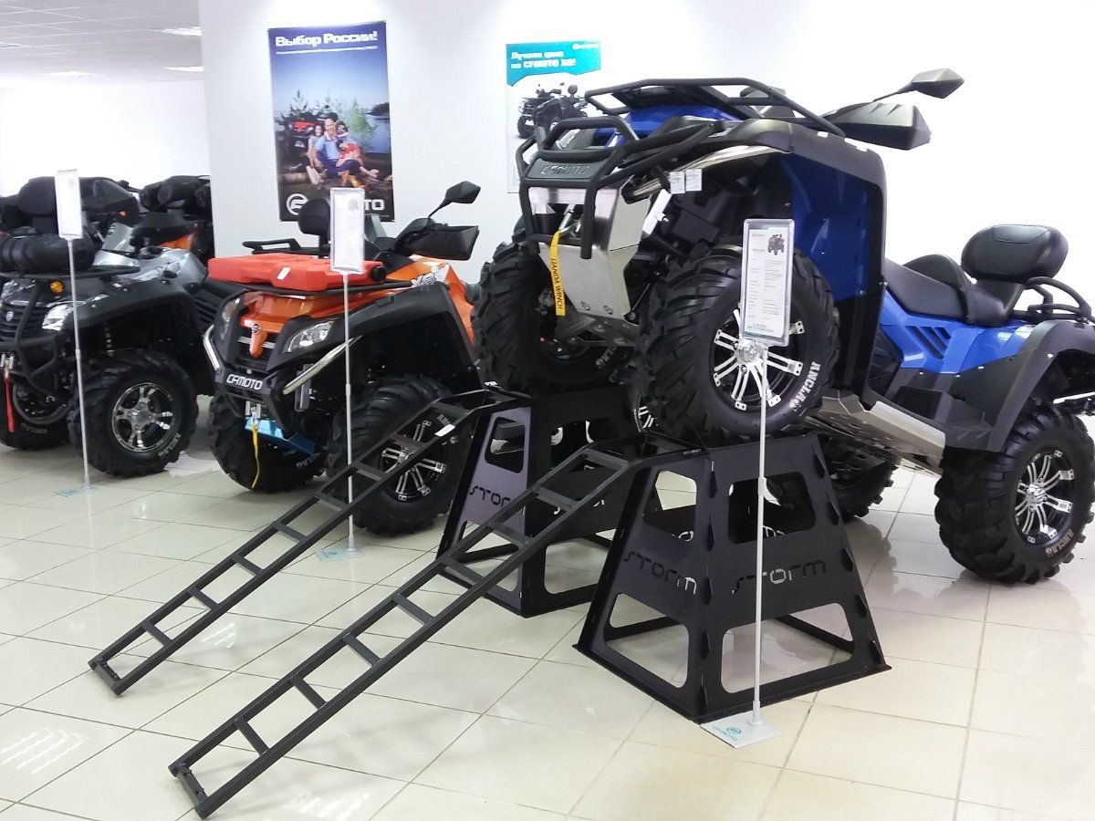 Подставка под колесо выставочная, сталь 2 мм, STORM, арт. MP 0136