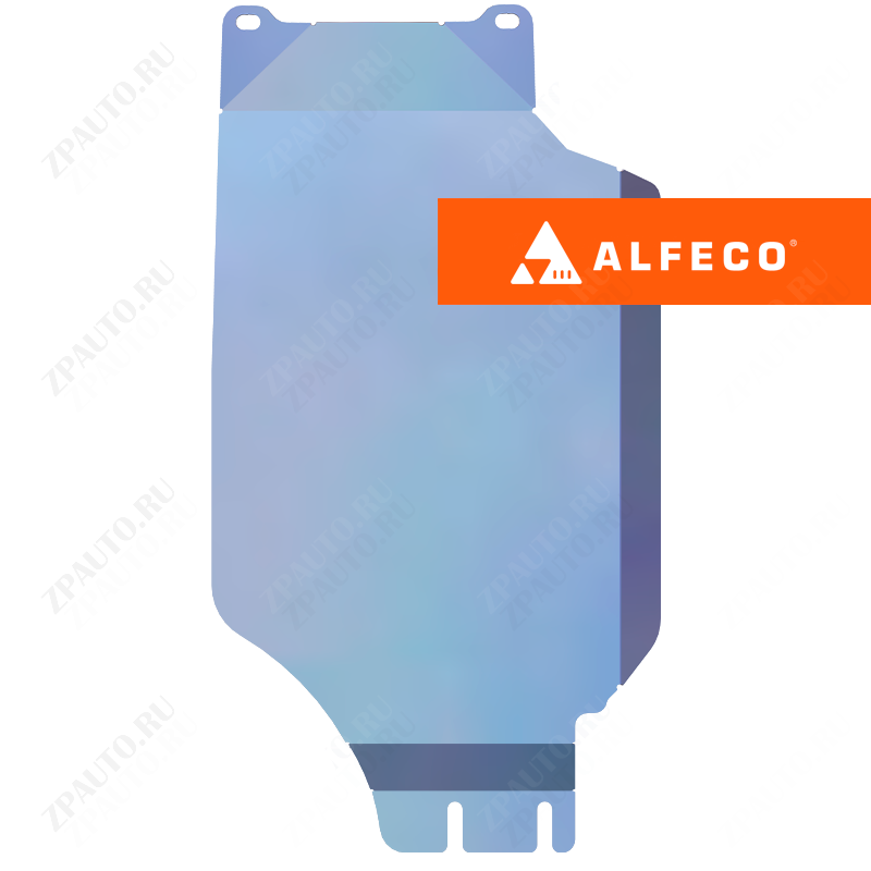 Защита  аКПП Subaru Forester III (SH) 2008-2012 V-2,0 , ALFeco, алюминий 4мм, арт. ALF2224al