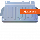 Ford Ranger Raptor 2024- V-3,0 EcoBoost V6 бензин Double Cab  защита РК, ALFeco, алюминий, 4 мм, арт. ALF0747al