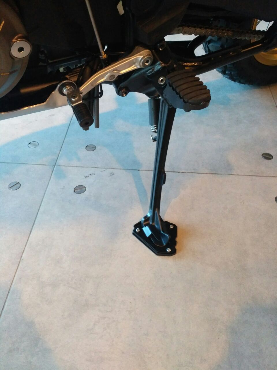 Расширитель боковой подножки для HONDA CRF 1000L Africa Twin 2018, STORM, арт. MP 0410