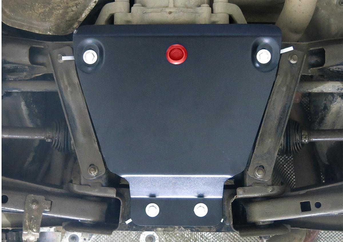 Защита редуктора АвтоБроня для Ford Kuga II рестайлинг (V - 1.5T; 2.0D) 4WD 2016-2019, сталь 1.8 мм, с крепежом, 111.01869.1