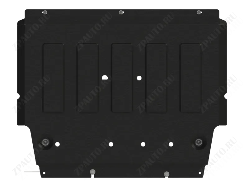 Защита картера и КПП для GEELY Preface  2024 - V-2,0 AT FrontWD, Sheriff, сталь 1,8 мм, арт. 28.6358