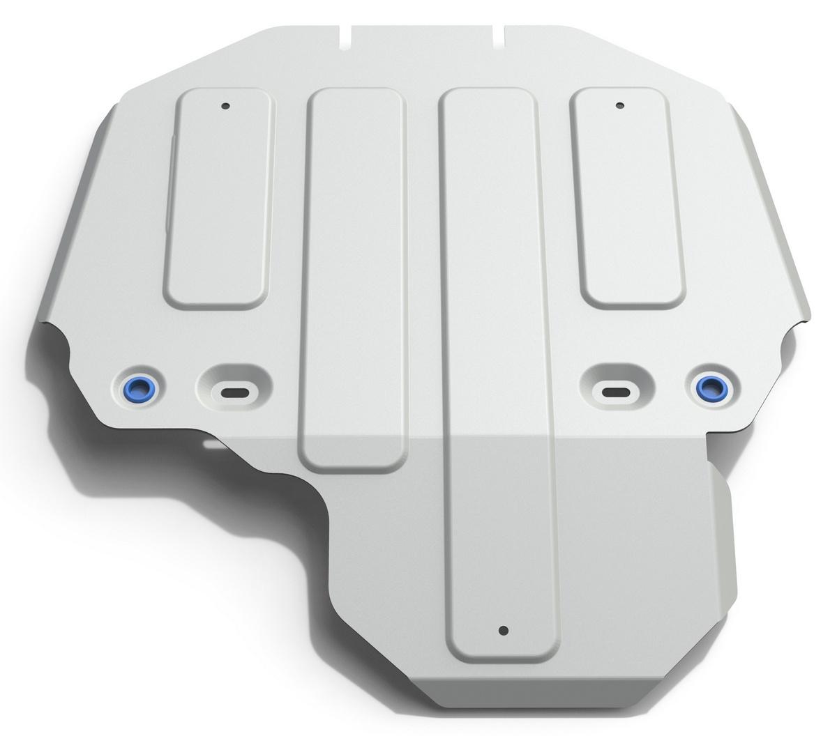 Защита КПП и РК Rival для Land Rover Discovery IV 2009-2016, штампованная, алюминий 4 мм, с крепежом, 333.3109.1